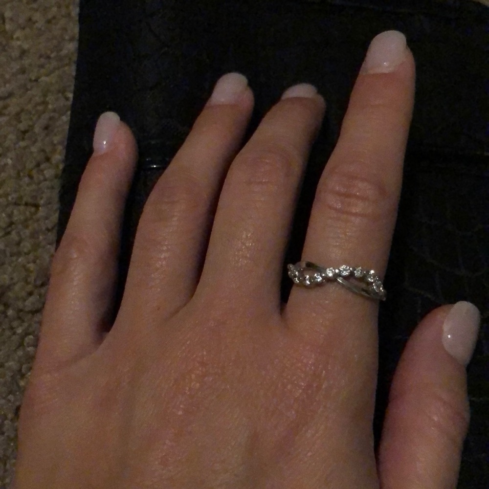 Infinity ring.